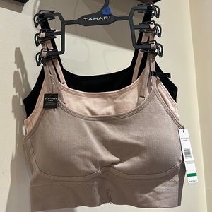 TAHRI 3PK SEAMLESS BRA/ REMOVABLE PADS